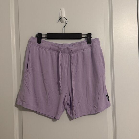 Lavender Athletic Shorts - Picture 1 of 3
